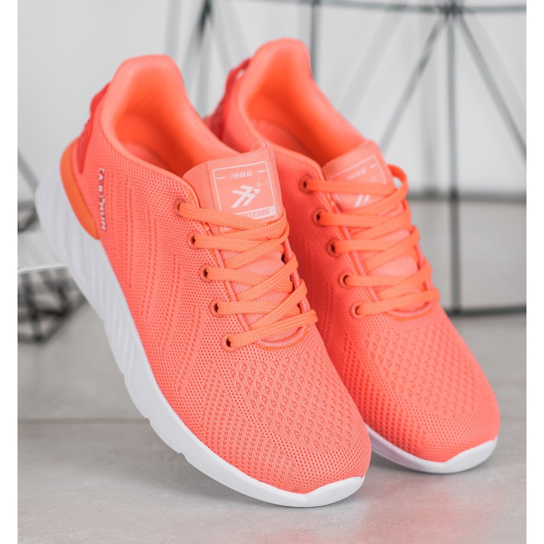 Ax Boxing Calzado deportivo ligero calado naranja 2