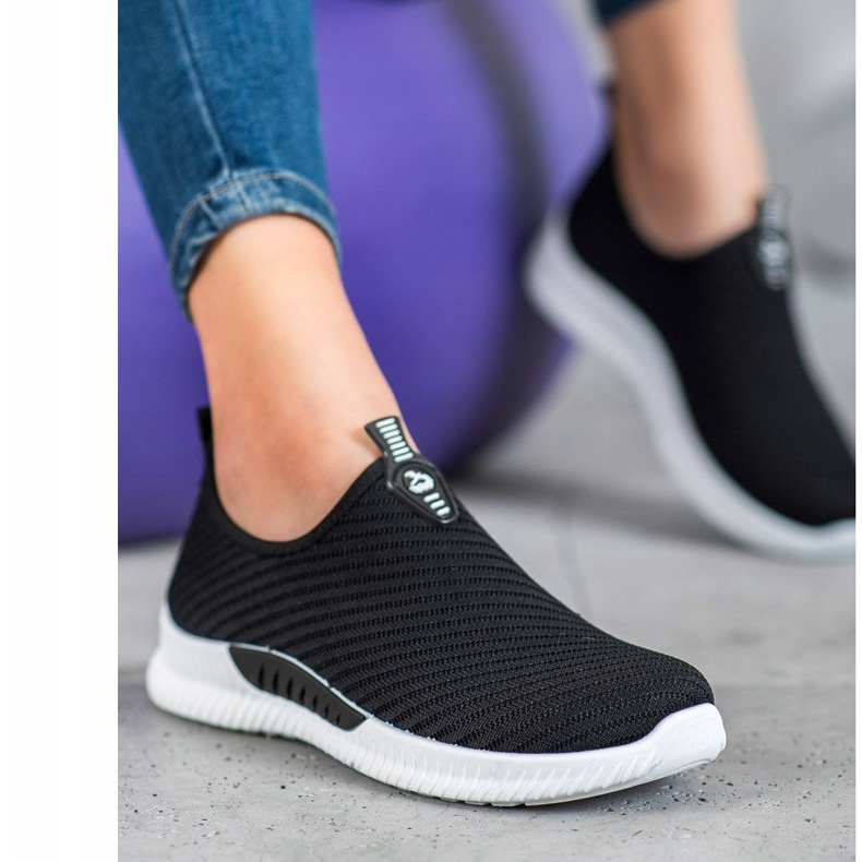 SHELOVET Calzado deportivo sin cordones negro 1 SHELOVET Calzado deportivo sin cordones negro 1