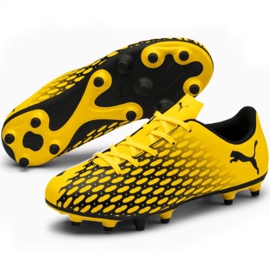 Botas de fútbol Puma Spirit Iii Fg Jr 106070 03 amarillo 3