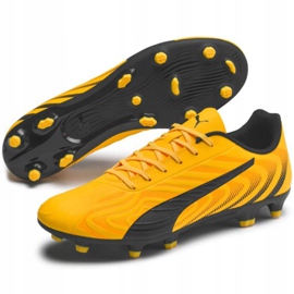 Botas de fútbol Puma One 20.4 Fg Ag 105831 01 amarillo 3