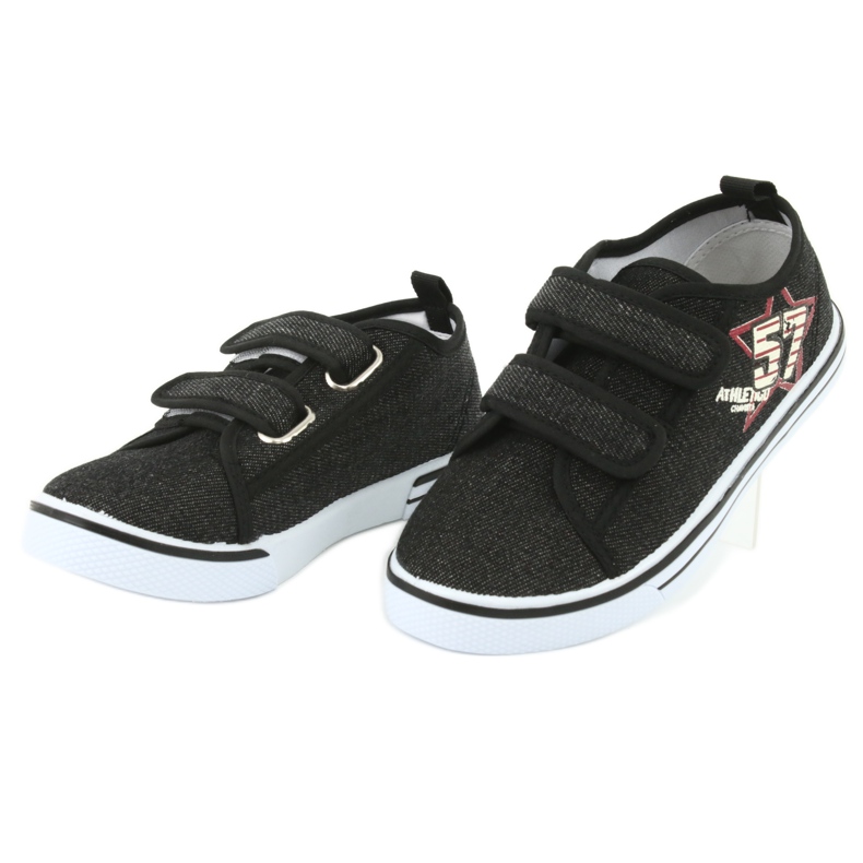 Deportivas velcro Atletico jeans negro 3 Deportivas velcro Atletico jeans negro 3