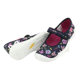 Calzado infantil befado 114Y359 azul marino rosado multicolor 5