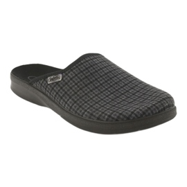 Zapatos befado hombre pu 548M012 negro gris 1
