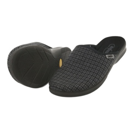 Zapatos befado hombre pu 548M012 negro gris 4