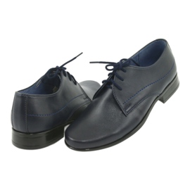 Gregors Zapatos para niños de cuero marina azul marino inserta 4 Gregors Zapatos para niños de cuero marina azul marino inserta 4