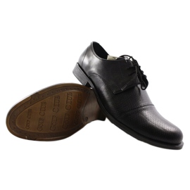 Zapatillas hombre negras Moskała 243/66 negro 3