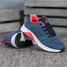 Ax Boxing Calzado Deportivo Textil azul 3