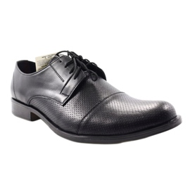 Zapatillas hombre negras Moskała 243/66 negro 1