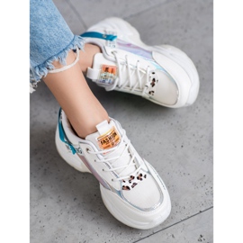 SHELOVET Zapatillas deportivas de moda blanco multicolor 1 SHELOVET Zapatillas deportivas de moda blanco multicolor 1