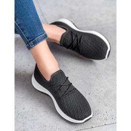 SHELOVET Zapato deportivo calado negro 4