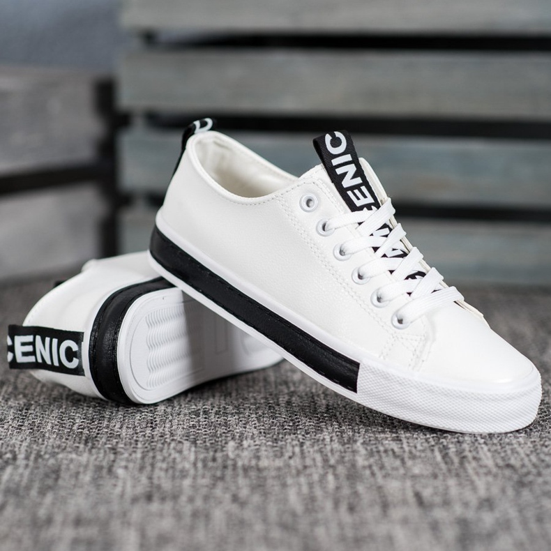 Bestelle Bonitas zapatillas deportivas blanco negro 1