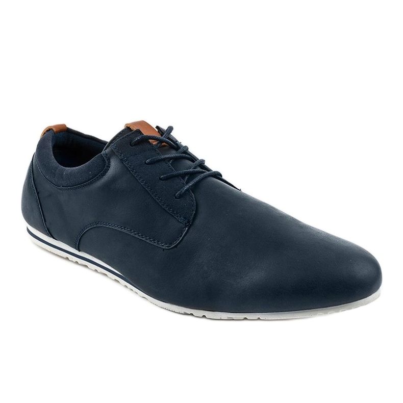 Zapato casual de hombre azul marino 55383 1
