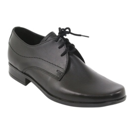 Gregors Boys 'Boys' zapatos de cuero plantilla de cuero Gregores 429 negro 1