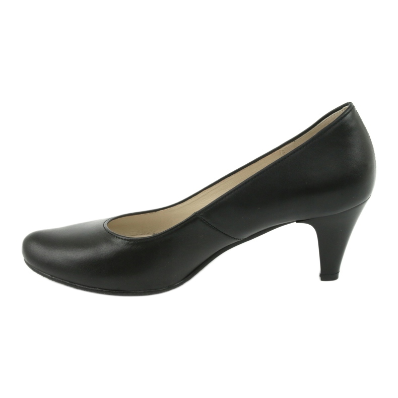 Salón business Gregors 465 de piel negra negro 2