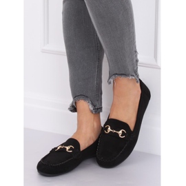 Mocasines de ante negro 77-192 Negro 1 Mocasines de ante negro 77-192 Negro 1