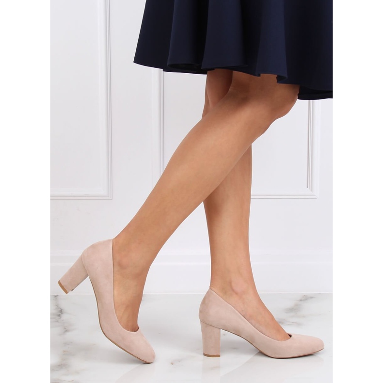 Tacones beige 535 Beige 1