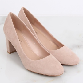 Tacones beige 535 Beige 3
