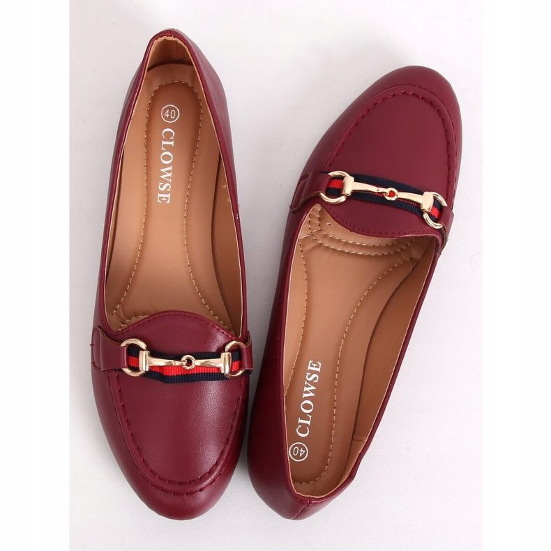 Mocasines Claret 9F177 Burdeos rojo 2