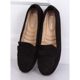 Mocasines de ante negro 9F150 Black 2