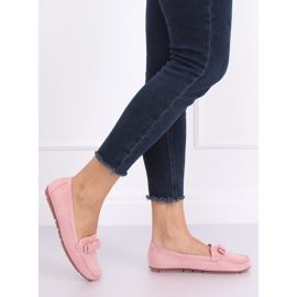 Mocasines de ante rosa 9F150 Pink 1