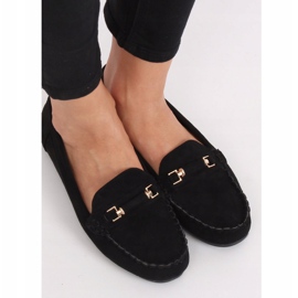 Mocasines de mujer negros 22-7 Negro 4