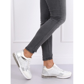 Zapatillas deportivas de mujer blancas BL206 Blanco 2