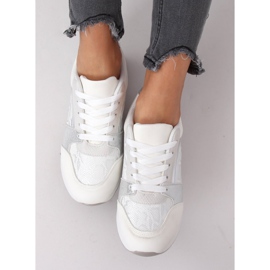 Zapatillas deportivas de mujer blancas BL206 Blanco 3