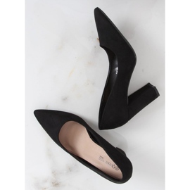 Negro Zapatos de salón negro 536 Negro 4