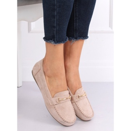 Mocasines beige mujer 99-01A Beige 2 Mocasines beige mujer 99-01A Beige 2