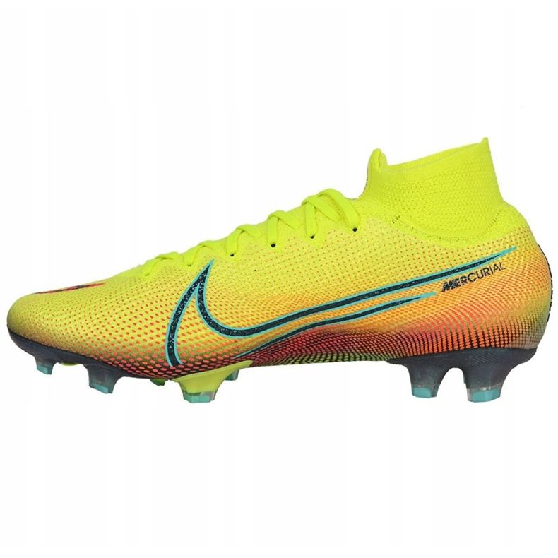 Zapatillas de fútbol Nike Mercurial Superfly 7 Elite Mds Fg M BQ5469-703 multicolor amarillo 1