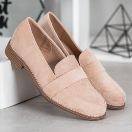 Seastar Zapatos de gamuza sin cordones marrón 4