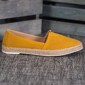 SHELOVET Slipons casuales amarillo 5