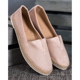 SHELOVET Slipons casuales rosado 3