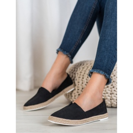 SHELOVET Slipons casuales negro 2