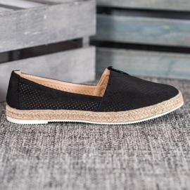 SHELOVET Slipons casuales negro 3