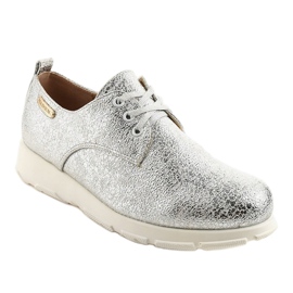 Zapatos plateados clásicos XC673-2 plata 1