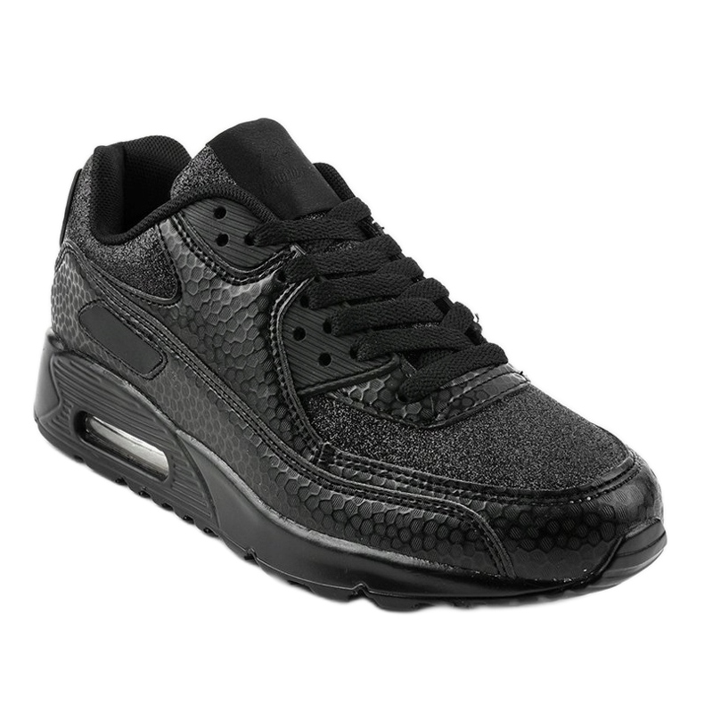 Zapatillas deportivas negras sneakers FXZ81-4 negro 1
