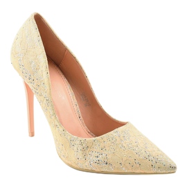 Tacones clásicos rosas GH-2510 rosado multicolor 1 Tacones clásicos rosas GH-2510 rosado multicolor 1