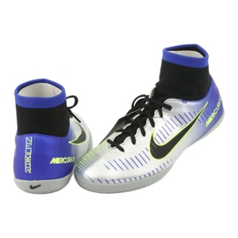 Zapatos de interior Nike Mercurial Victory 6 Df Njr Ic Jr 921491-407 plata 4