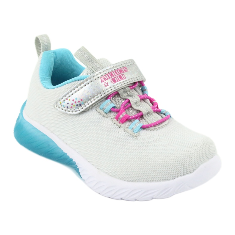 Zapatillas deportivas American Club ES14 gris/azul 1