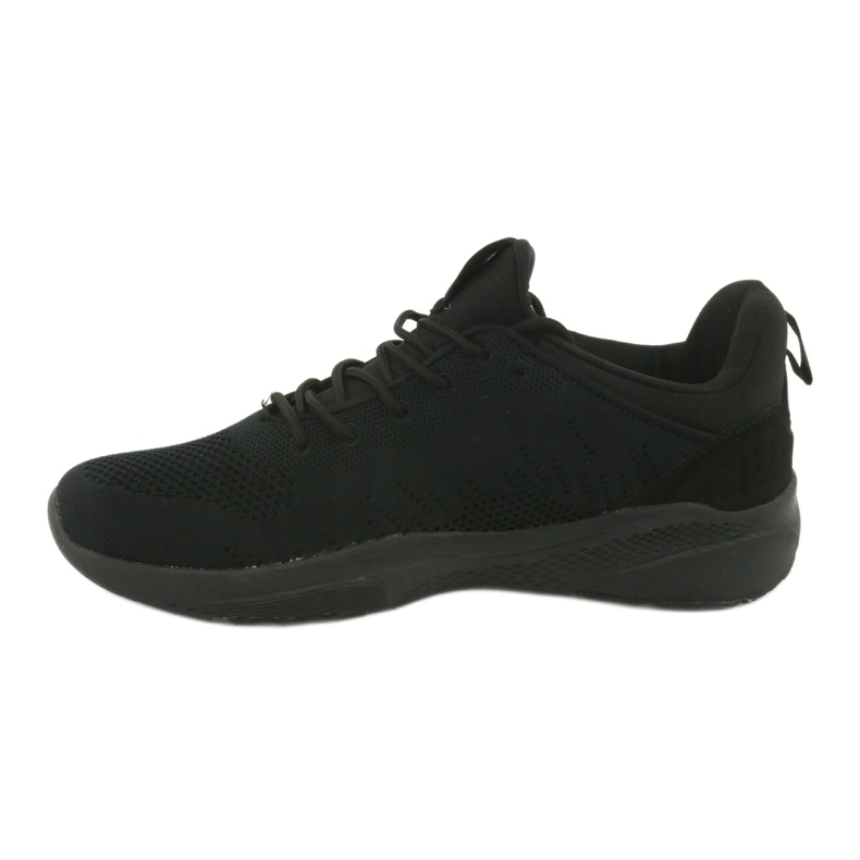 Zapatillas deportivas sin cordones American Club HA05 negras negro 2
