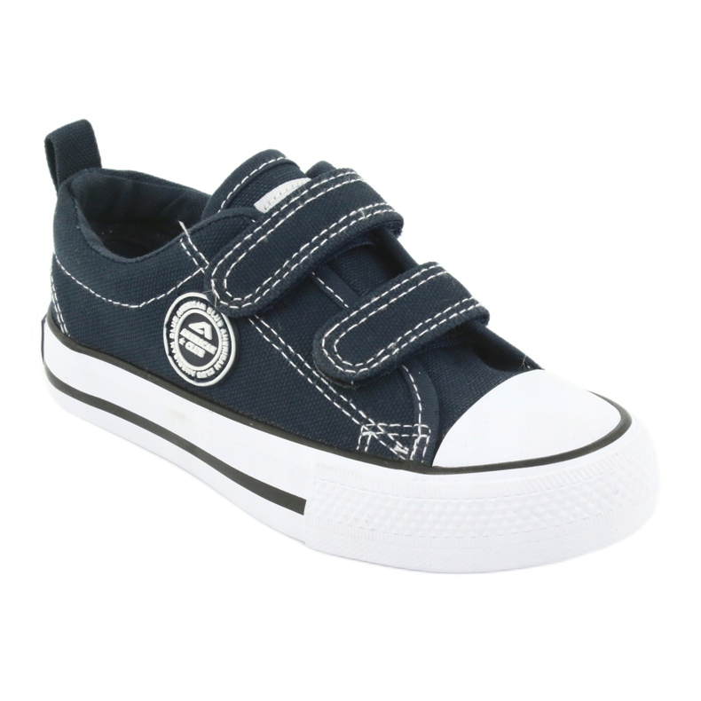 Zapatillas con velcro azul marino LH35 de American Club 1