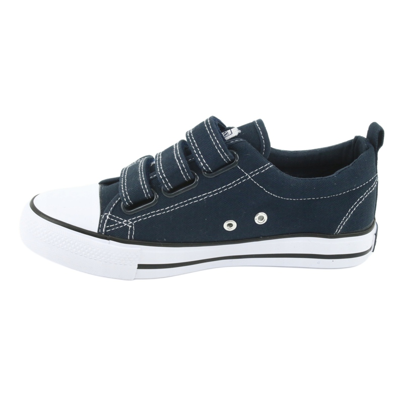 American Club Zapatillas American LH31 con velcro azul marino 2