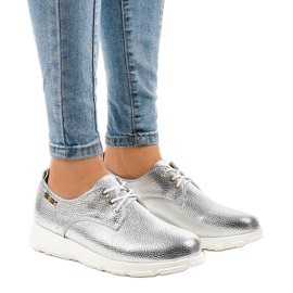 Zapato clásico plata mate XC672-1 gris 1