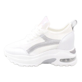 Zapatillas deportivas blancas con sistema AB5722 blanco gris 3
