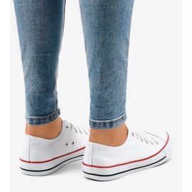 Zapatillas de mujer blancas clásicas ZC-2 blanco 4