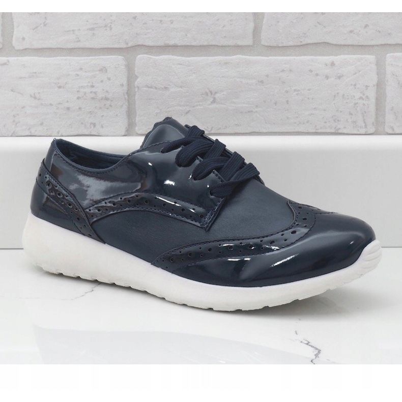 Zapatilla deportiva mujer azul marino YD-7 1