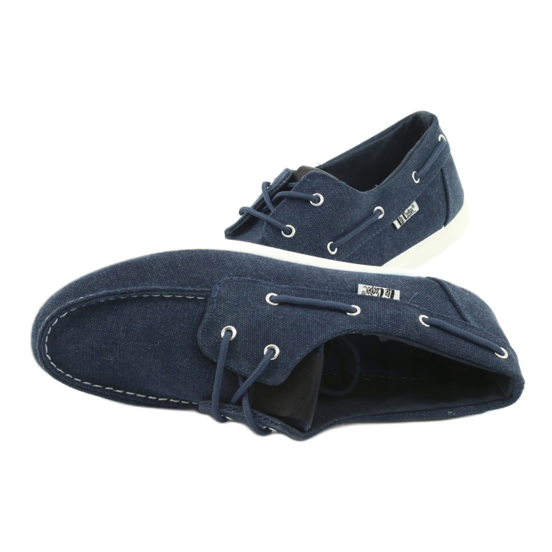 Mocasines de hombre Lee Cooper GC008Q-01 azul marino 5