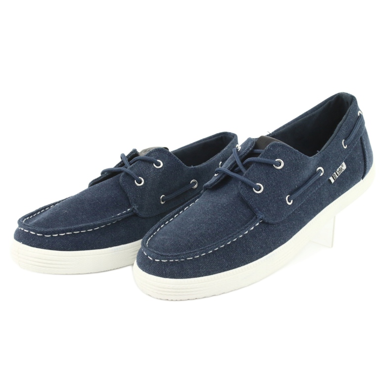 Mocasines de hombre Lee Cooper GC008Q-01 azul marino 3