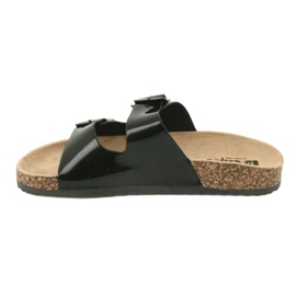 Zapatilla Lee Cooper 1043 lacada anatómica negra negro 1